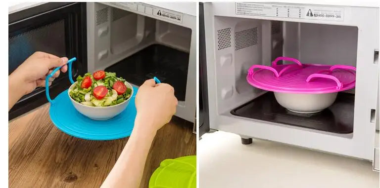 Multi-functional microwave double-layer racks