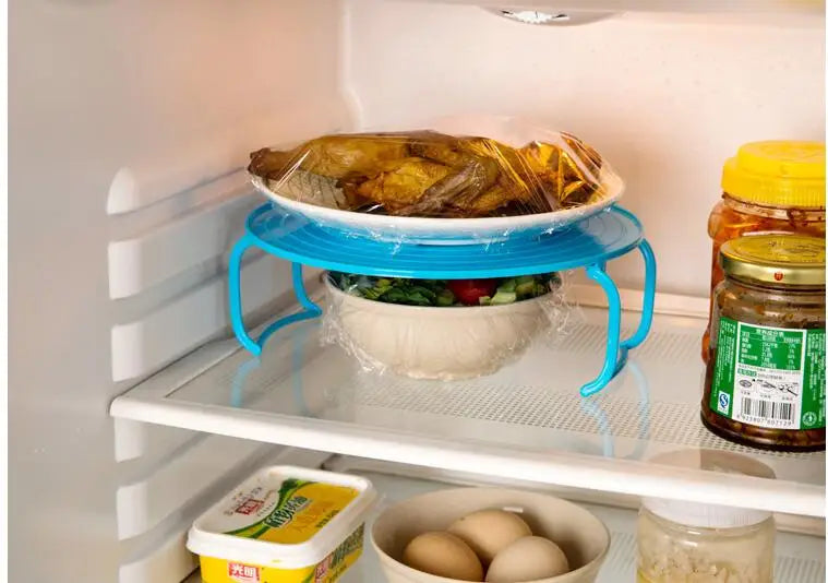 Multi-functional microwave double-layer racks