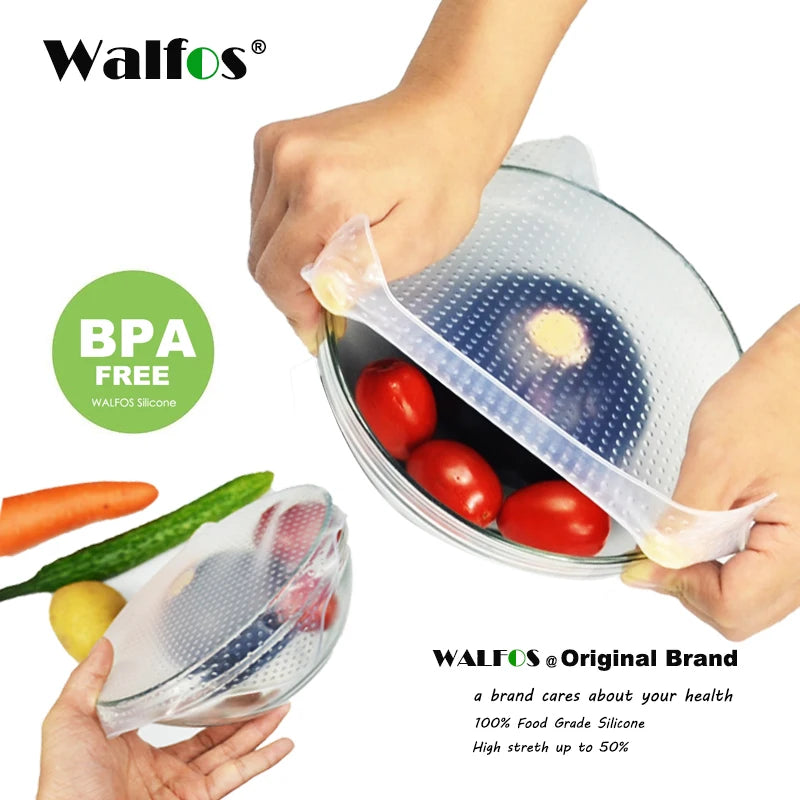 Reusable High Stretch Silicone Food Wrap