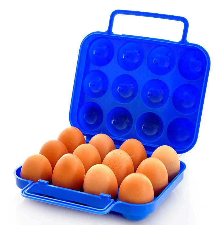 Portable Plastic Egg Storage Box