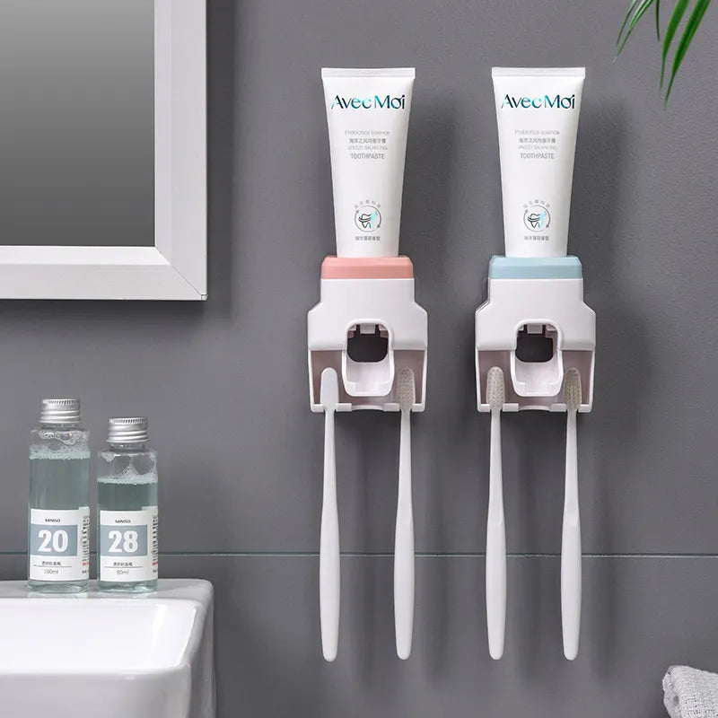 Wall Mount Automatic Toothpaste Dispenser